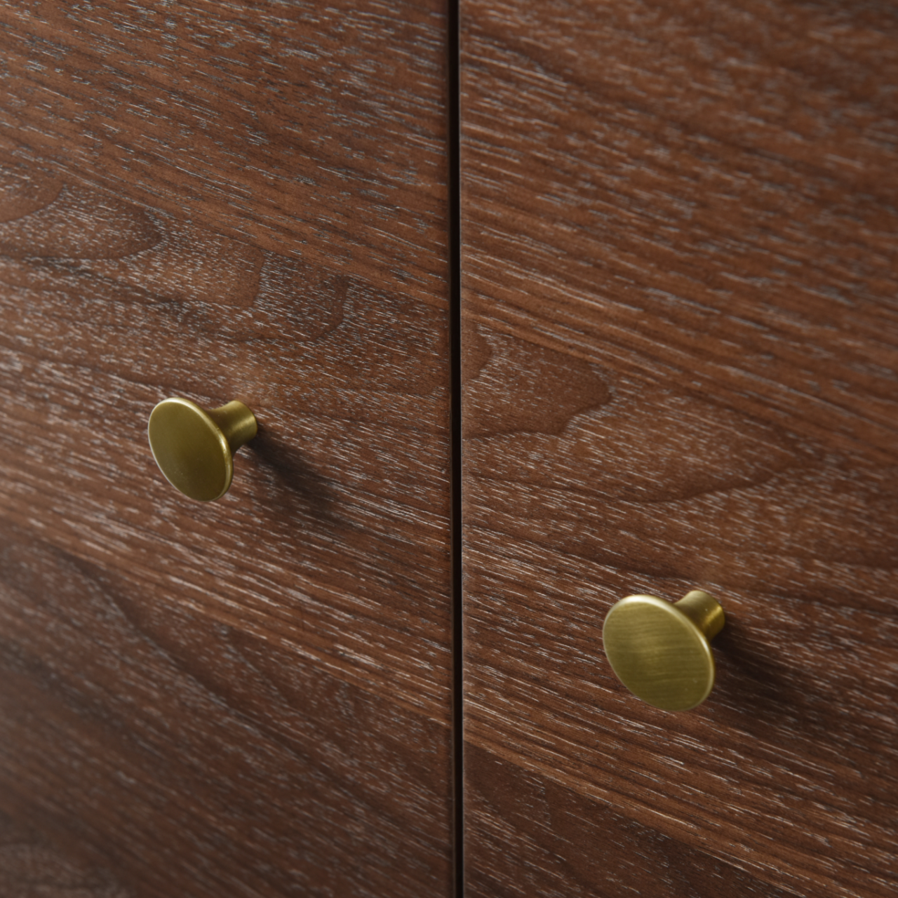 Willow Walnut Brown Wood Double Wardrobe